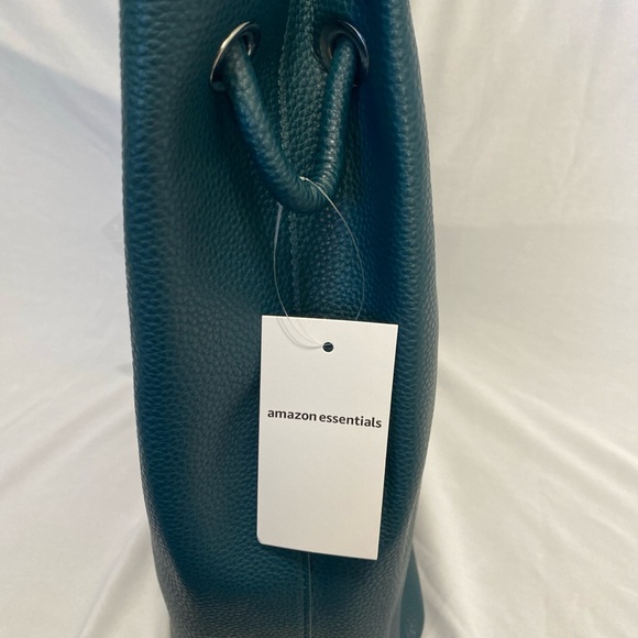 Amazon Essentials “Joela” Large Shoulder Tote Bag Purse Deep Green - Picture 5 of 7